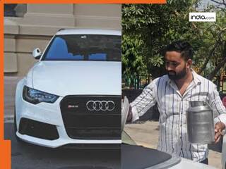 साइकिल या बाइक पर नहीं..AUDI में दूध बेच रहा है हरियाणा का ये छोरा, कार की कीमत सुन पकड़ लेंगे अपना माथा