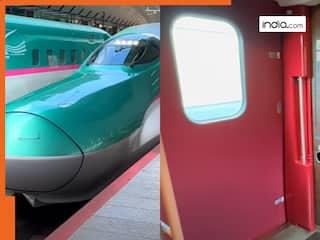 'ये तो चलता है फिरता 5 स्टार होटल है'...जापान की बुलेट ट्रेन के अंदर का नजारा देख उड़ गए सभी के होश, देखें Viral Video