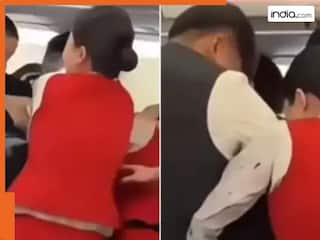 फ्लाइट में फैली पसीने की दुर्गंध, महिला ने मचाया बवाल, एयरहोस्टेस समझाने आई तो दांत से काटा