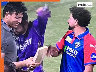 VIDEO: IPL में फिर आया थप्पड़ कांड, कुलदीप यादव ने रिंकू सिंह को जड़े 2 चांटे