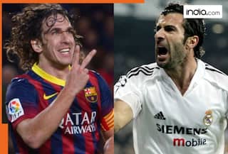 Luis Figo and Carles Puyol named captains for Real Madrid vs Barcelona Legends face off in Mumbai