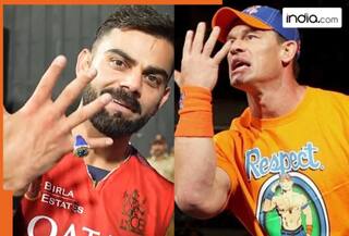 WWE star John Cena breaks the internet over RCB icon Virat Kohli's...