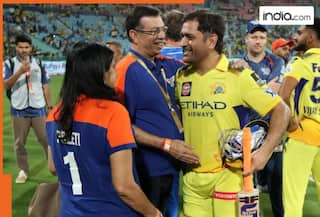 WATCH: MS Dhoni and Sanjiv Goenka seen talking after LSG vs CSK match, once he sacked him as a captain for....