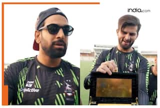Shaheen Shah Afrid gets 24K gold-plated iPhone 16 pro from PSL team, Haris Rauf says, 'unfair'