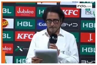 WATCH: Ramiz Raja leaves everyone stunned with his 'IPL' remark during PSL presentation