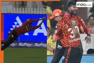 WATCH: Kamindu Mendis takes sensational catch, ends Dewald Brevis' innings during CSK vs SRH match in IPL 2025