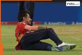 WATCH: Yuzvendra Chahal bags 2nd hat-trick of his IPL career, send  CSK  on  a  spin