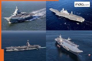 Deadly missiles, weapons which can destroy anything   , these are five most dangerous aircraft carriers in the world, US on top with..., India at ...