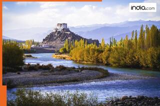 Indus River used to flow through Gujarat, then what happened that it reached Karachi and became Pakistan's national river?