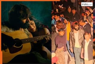 कार्तिक आर्यन चल रहे थे आगे, पीछे से श्रीलीला को खींच ले गई भीड़... हैरान कर देगा Video