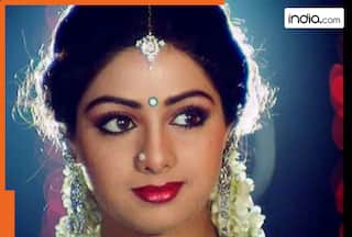 Sridevi once refused to kiss this actor on the set, even threatened to take serious action, and then..., the actor was...