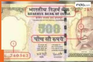 ‘Fake Rs 500 notes in market,’ warns govt, this is how you can identify them