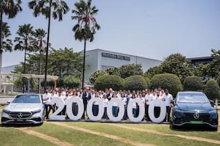 Mercedes-Benz India Rolls Out 200,000th 'Made in India' Car, Celebrates Major Milestone