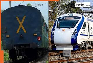 There is no 'X' mark behind Vande Bharat Express trains like other trains in India due to...