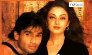 Aishwarya Rai Bachchan was set to debut with Sunil Shetty in this film, shoot got stopped due to   , movie was