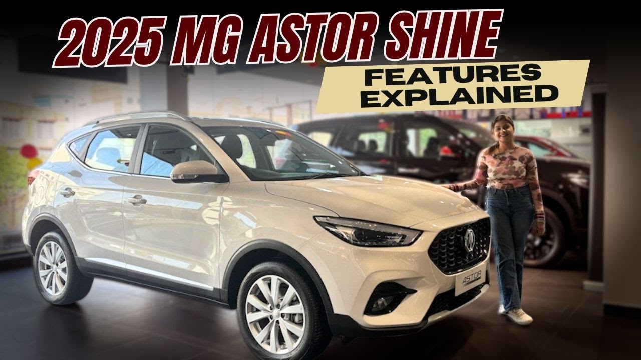 The 2025 MG Astor Shine Walkaround | Now Includes Even More Features.