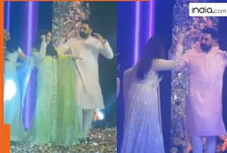 Amid divorce rumours, video of Aishwarya Rai and Abhishek Bachchan dancing on 'Kajra Re' with daughter Aaradhya sets internet on fire, watch viral video