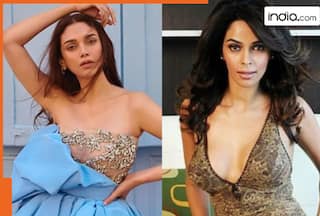 'She has Silicon in her B**bs...' Aditi Rao Hydari's BOLD remarks on Mallika Sherawat left Randeep Hooda shocked, asks her..., watch viral video