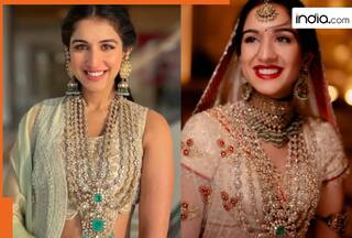 Mukesh Ambani, Nita Ambani's 'bahu' Radhika Merchant repeats her wedding necklace for a day, the luxurious diamond jewellery was designed by..., Radhika's sister wore it at...