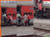 Train Ka Video: यात्री की मदद करने ट्रेन से उतरा शख्स, फिर खुद ही नहीं चढ़ पाया | देखें वीडियो