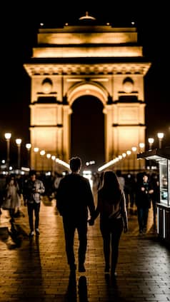 7 Beautiful Places To Visit In Delhi For Couples At Night