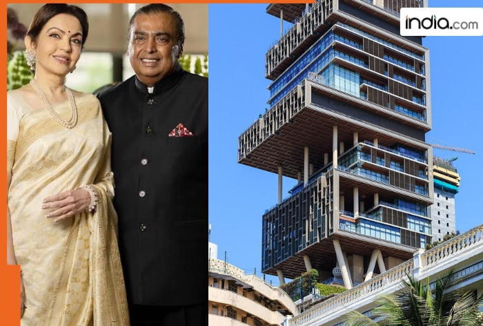 775 rooms, 78 bathrooms, ATM machine...,not Mukesh Ambani, Nita Ambani's Rs 15000 crore Antilia, this is world’s most expensive house, it costs Rs…., owner is..