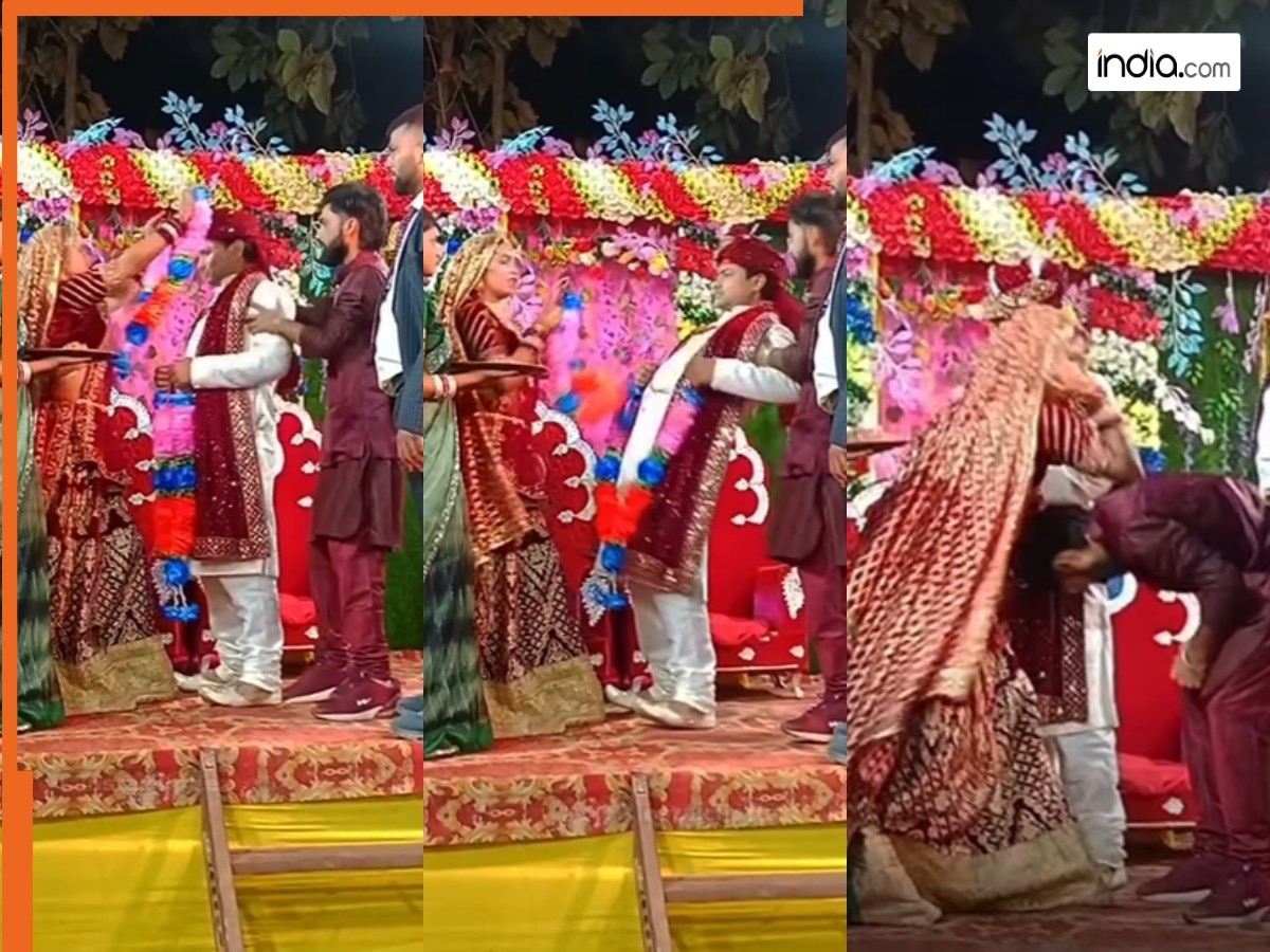 Dulha Dulhan Ka Video: दुल्हन की रडार पर आ गया दूल्हे का दोस्त, स्टेज पर ही करने लगी कुटाई | देखें वीडियो