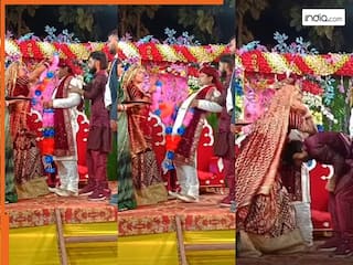 Dulha Dulhan Ka Video: दुल्हन की रडार पर आ गया दूल्हे का दोस्त, स्टेज पर ही करने लगी कुटाई | देखें वीडियो