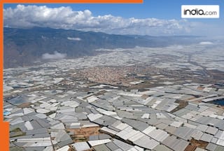 Great Wall of China, pyramids of Egypt are not visible from space, only human construction visible from space is..., it's located in....