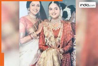 Hema Malini's granddaughters compete with Janhvi Kapoor, Ananya Panday, Suhana Khan in beauty, mother was a..., her name is...