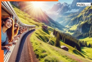 13 countries, 18755 km...: World's longest train journey lasts 21 days! The train runs from...