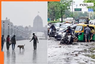 Delhiites wake up to heavy early morning rains, thunderstorms, several flights delayed; IMD issues red alert
