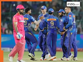 MI की दहाड़ से थर्राए राजस्थान के रॉयल्स, 100 रन से हारकर प्लेऑफ की दौड़ से बाहर, मुंबई नंबर 1 पर पहुंची