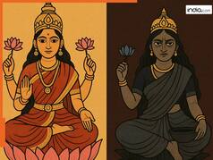 मां लक्ष्मी की बड़ी बहन को घर में क्यों नहीं आने देते लोग? रोकने के लिए दरवाजे पर लटकाते हैं नींबू-मिर्च!