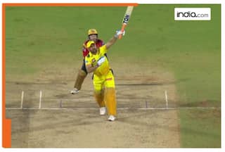 WATCH: Jadeja grabs his own skipper Dhoni's catch, celebrates cheekily during PBKS clash