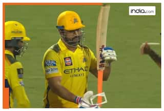 CSK skipper MS Dhoni silences doubts, proves bat legality with umpire's gauge vs RCB