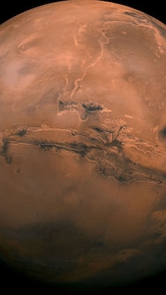 7 historic images of Mars shared by NASA