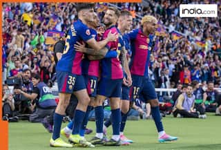 El Clasico: Kylian Mbappe's hat-trick in vain as Barcelona run riot in 4-3 victory