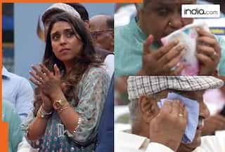 Rohit Sharma's parents and wife gets emotional as he receives THIS honour from BCCI, video goes viral