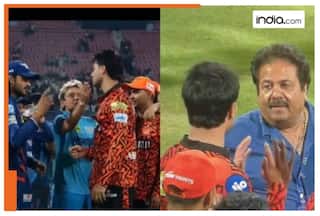 WATCH: Abhishek Sharma and Digvesh Rathi clash turns ugly post-match, SRH batter slapped, Rajiv Shukla steps in