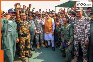 Days after Operation Sindoor, PM Modi visits soldiers at Adampur Airbase, says 'India wants peace, but if enemy...'