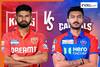 PBKS vs DC Live Score, IPL 2025: Toss delayed due to rain