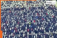 World's longest traffic jam saw lines of vehicles for over 100 km, it lasted 12 days, it happened on..., the place is...