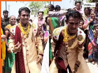 Dance Ka Video: खुद की शादी में माइकल जैक्सन बन गया दूल्हा, शेरवानी में करने लगा ब्रेक डांस | देखिए वीडियो