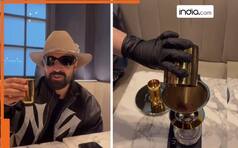 Diljit Dosanjh drinks London's most expensive coffee, each sip is worth Rs..., it consists of...