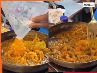 Viral Video Today: जलेबी की सब्जी देखकर हिल गए लोग, बोले- इसके लिए नर्क में अलग से तेल गरम हो रहा है | देखें वीडियो