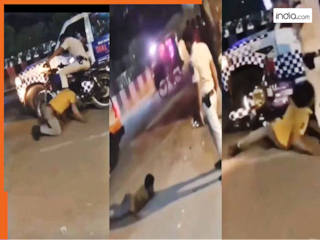 Naag Ka Video: ऐसा नाग बना लड़का, बाइक पर बैठा पुलिसवाला भी डरकर भाग गया | देखें वीडियो