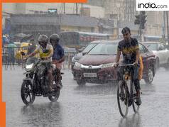Delhi weather: Heavy rain, thunderstorm in Delhi-NCR change weather conditions, IMD issues red alert for more rain, check forecast