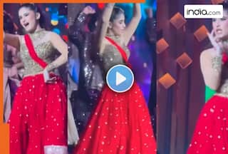 Rasha Thadani flaunts her killer dance moves on Madhuri Dixit's 'Ek Do Teen' song, Fans say 'Thanks Raveena Tandon...' - Watch viral video