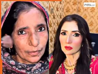 Makeup Ka Video: अचानक परी जैसी खूबसूरत बन गईं बुजुर्ग महिला, मेकअप का कमाल आज होश उड़ा देगा | देखिए